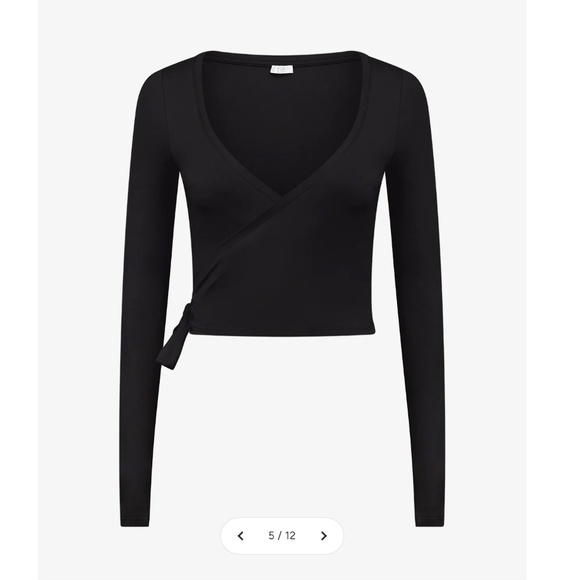 CSB BALLET WRAP TOP - Picture 2 of 7